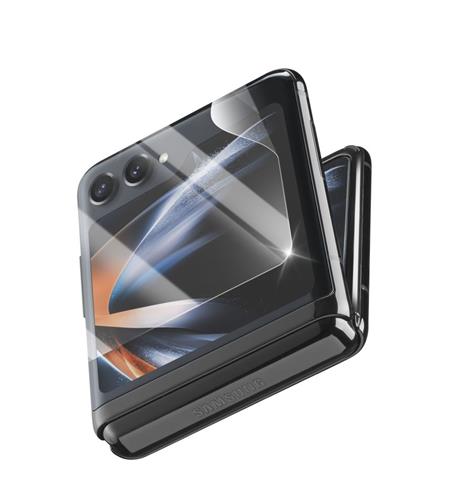 CellularLine Ochranná fólie displeje pro Samsung Galaxy Z Flip5, 2ks v balení