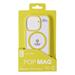 Cellularline Zadní kryt Pop Mag s podporou Magsafe pro Apple iPhone 15 Pro Max, čirý / limetkový