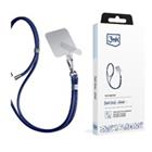 3mk EasyClip Dark Blue (silver)