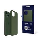 3mk Hardy Silicone MagCase pro Apple iPhone 13, Alpine Green