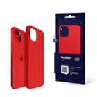 3mk Hardy Silicone MagCase pro Apple iPhone 13, Red