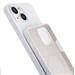 3mk Hardy Silicone MagCase pro Apple iPhone 15, Silver-White