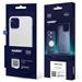 3mk Hardy Silicone MagCase pro Apple iPhone 15, Silver-White