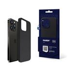 3mk Hardy Silicone MagCase pro Apple iPhone 16, Graphite