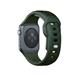 3mk Silicone Watch Strap pro Apple 38/40/41 mm Dark Green