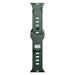 3mk Silicone Watch Strap pro Apple 38/40/41 mm Dark Green