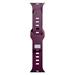 3mk Silicone Watch Strap pro Apple 38/40/41 mm Mulberry