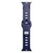 3mk Silicone Watch Strap pro Apple 38/40/41 mm Ocean Blue