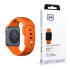 3mk Silicone Watch Strap pro Apple 38/40/41 mm Orange