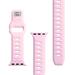 3mk Silicone Watch Strap pro Apple 38/40/41 mm Powder Pink