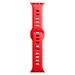 3mk Silicone Watch Strap pro Apple 38/40/41 mm Red