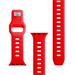 3mk Silicone Watch Strap pro Apple 38/40/41 mm Red