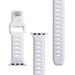 3mk Silicone Watch Strap pro Apple 38/40/41 mm White