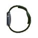 3mk Silicone Watch Strap pro Apple 42/44/45/49 mm Dark Green