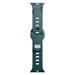 3mk Silicone Watch Strap pro Apple 42/44/45/49 mm Evergreen