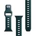 3mk Silicone Watch Strap pro Apple 42/44/45/49 mm Evergreen