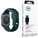 3mk Silicone Watch Strap pro Apple 42/44/45/49 mm Evergreen