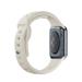 3mk Silicone Watch Strap pro Apple 42/44/45/49 mm Nude