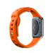 3mk Silicone Watch Strap pro Apple 42/44/45/49 mm Orange