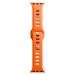 3mk Silicone Watch Strap pro Apple 42/44/45/49 mm Orange