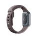 3mk Silicone Watch Strap pro Apple 42/44/45/49 mm Taupe