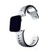 3mk Silicone Watch Strap pro Apple 42/44/45/49 mm White