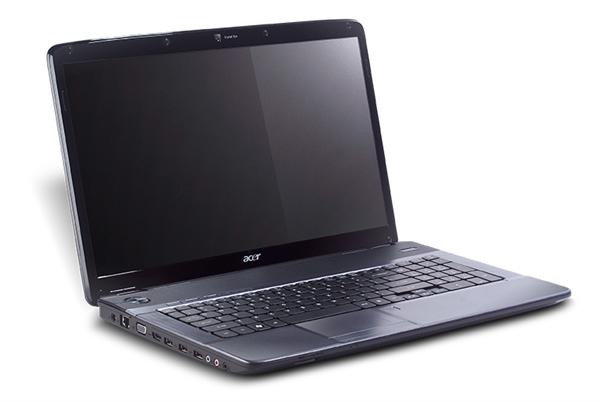 Acer aspire 7540g не включается экран