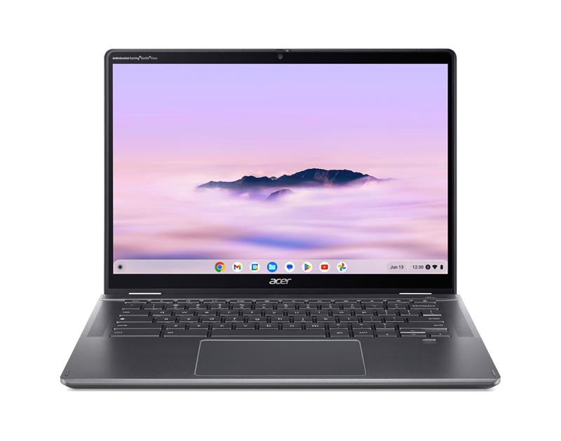 Acer Chromebook Plus Spin 514 CP514-4HN-52NT 5-120U 14" WUXGA T 8GB 256GB SSD Iris Xe Chrome Gray 2R