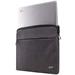 Acer protective sleeve dual tone dark gray with front pocket for 14"