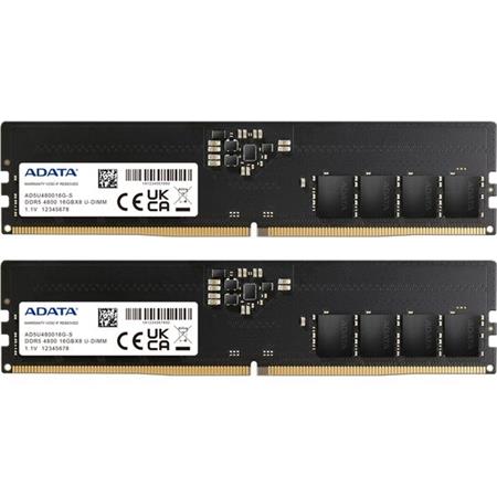 ADATA DIMM DDR5 32GB (Kit of 2) 4800MHz CL40 Dual Tray