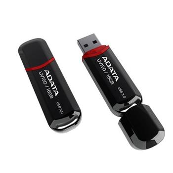 ADATA F UV150 16GB - USB 3.0 Flash Disk, slim, černý