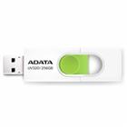 ADATA Flash Disk 256GB UV320, USB 3.2, bílo-zelená