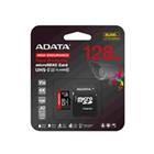 Adata MicroSDXC karta 128GB High Endurance UHS-I C10 V30 A2 (R:100 W:85 MB s) + SD adaptér