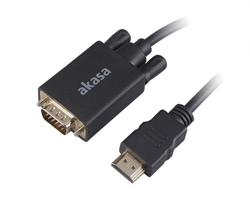 Akasa adaptér HDMI na D-sub - 2 m