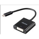 Akasa adaptér USB Type-C na DVI