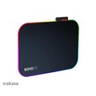 Akasa podložka pod myš SOHO RS, RGB gaming mouse pad, 35x25cm, 4mm thick