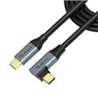 Akasa Right Angle USB-C 100W PD Charging Cable