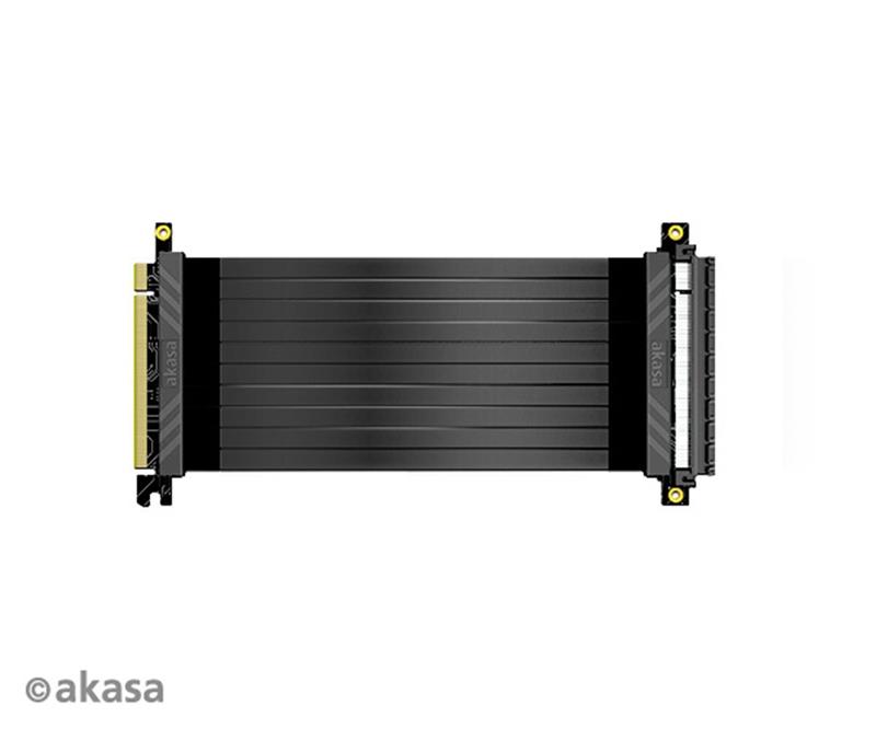 Akasa Riser black X2, 20 cm