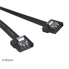 Akasa Super slim SATA kabel - 50 cm - 2 ks