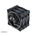 Akasa ventilátor SOHO AR, 12cm ARGB PWM fan 3pcs bundle + FLEXA FP5H AK-CBFA08-30BK + ARGB LED splitter AK-CBLD07-50BK