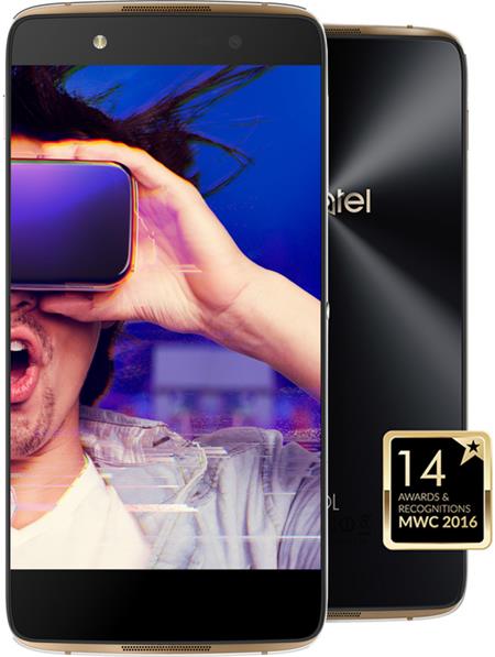 ALCATEL IDOL 4 6055K + VR BOX Gold