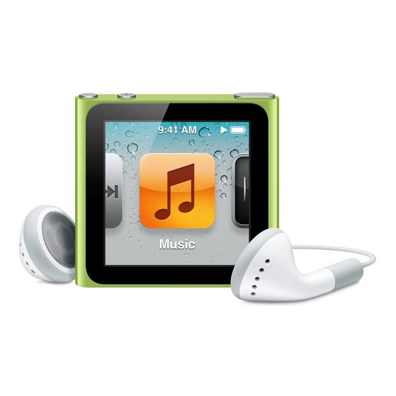 Apple iPod nano 16GB Green 6. generace | ExaSoft.cz