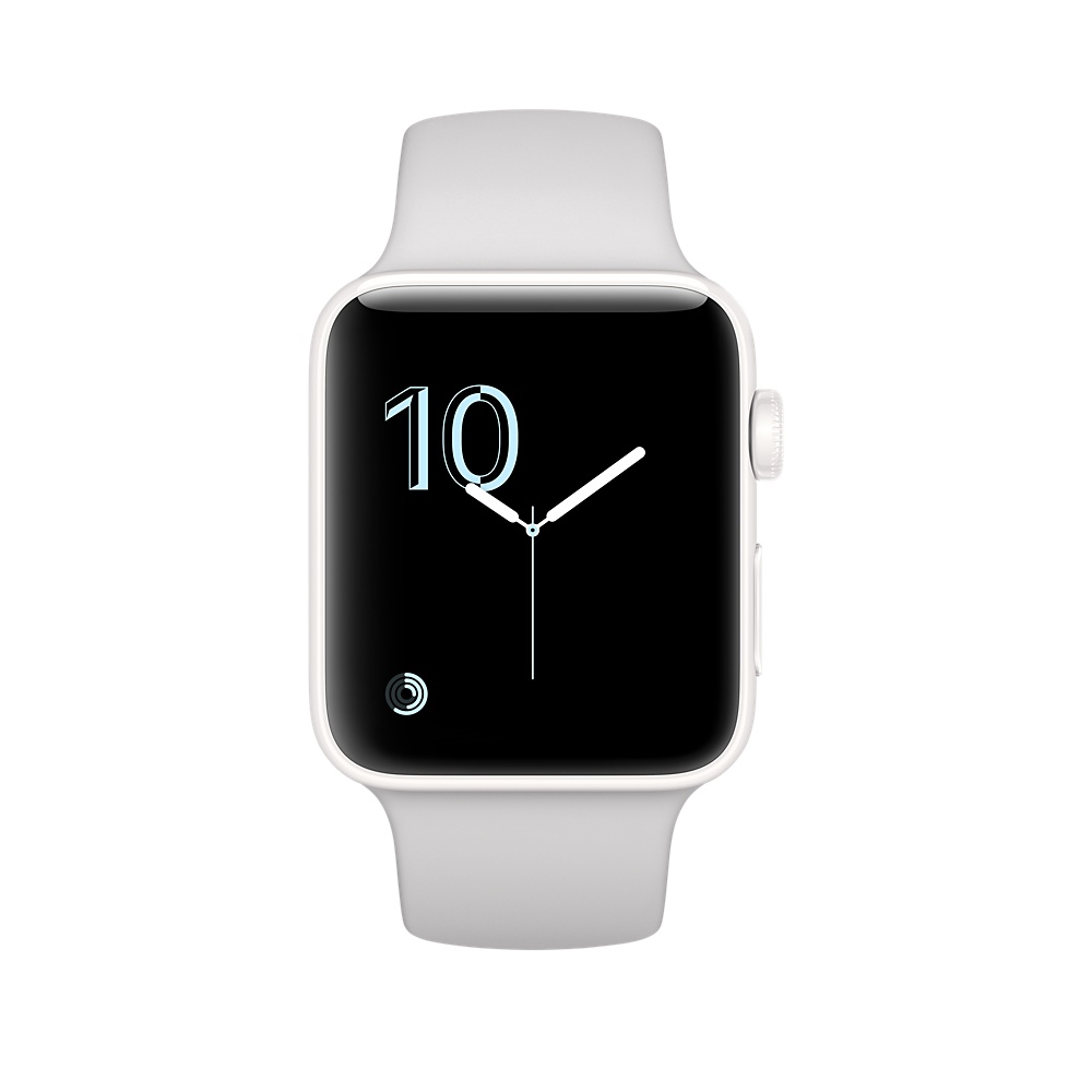 Apple Watch Edition, 42mm White Ceramic Case with Cloud Sport Band