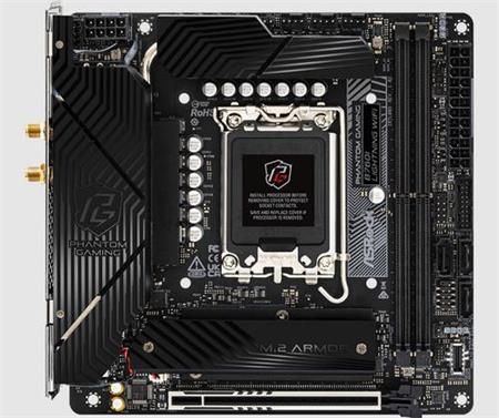 ASRock B760I LIGHTNING WIFI (intel 1700 14+12+13gen, 2xDDR5 8600MHz, 3xSATA3, 2x M.2, HDMI+DPort, 1xGLAN, mini-ITX)