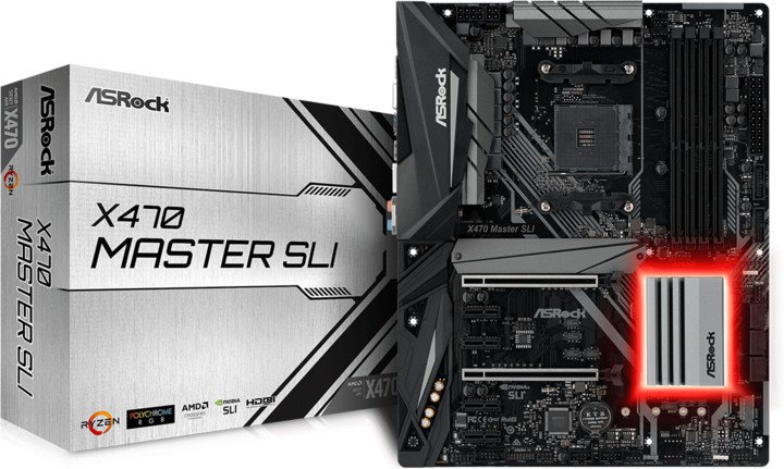 Asrock x470 master sli обзор