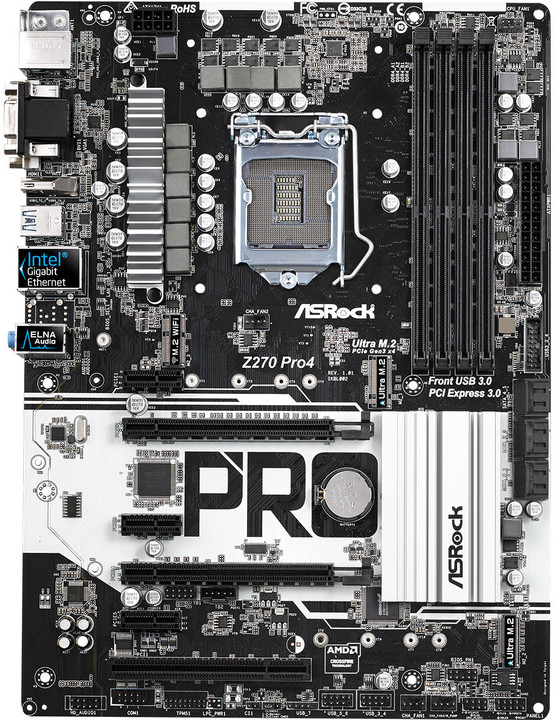 Asrock z270 pro4 подключение