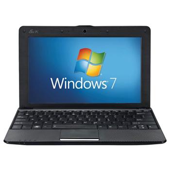 ASUS EEE 1001PXD-BLK186S - notebook, 10.1", Intel Atom N455, 1GB DDR3, 320 GB HDD, Intel GMA 3150, bez DVD, W7S, černý