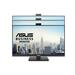 Asus LCD 23.8" BE249QFK Video Conferencing Monitor, FHD, IPS, 100Hz, Frameless, FHD Webcam, Mic Array, Stereo Speakers