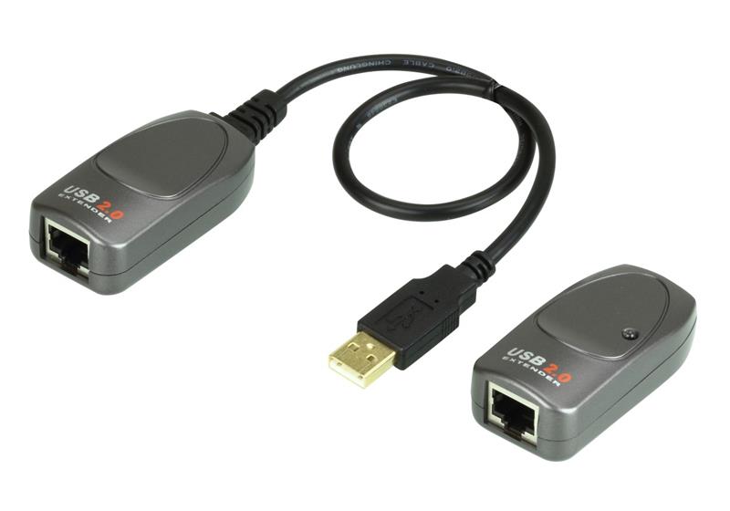 ATEN USB 2.0 extender po Cat5/Cat5e/Cat6 do 60m