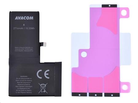 AVACOM baterie - Apple iPhone X, Li-Ion 3,81V 2716mAh (náhrada 616-00346)